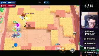 Trebor PRUEBA el NUEVO modo de Brawl Stars (se enfada)