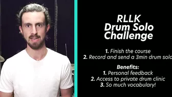 How to Join JP Bouvet's RLLK Drum Solo Challenge