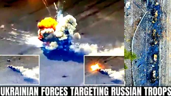 Ukrainian Ground Forces Attacking and Destroying Russian Targets - Video Compilation