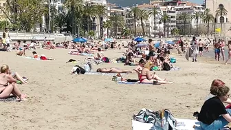 Spain best beaches ????????????️Sitges beach walk / May 2022