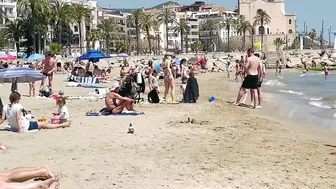 Spain best beaches ????????????️Sitges beach walk / May 2022