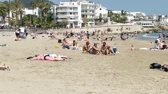 Spain best beaches ????????????️Sitges beach walk / May 2022