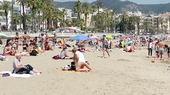 Spain best beaches ????????????️Sitges beach walk / May 2022