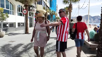 BENIDORM ???????? LEVANTE BEACH BARS & Restaurants May 2022 Spain Walking Tour 4K