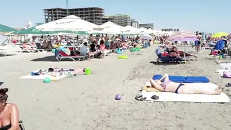 Part 2 Plaja Soleil Beach Bar Beach 4K Afternoon light, at the Beach Sun Sea Relaxation Bikini Beach