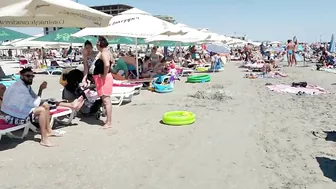 Part 2 Plaja Soleil Beach Bar Beach 4K Afternoon light, at the Beach Sun Sea Relaxation Bikini Beach