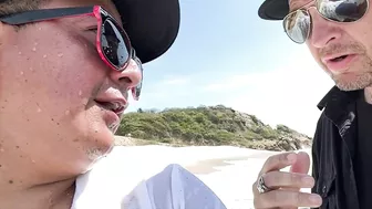 Photographer, Model, and Videographer Getting Wiped Out by Waves