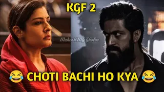 Tiger Shroff "Choti Bachi Ho Kya" KGF 2 Funny Memes | Bacchi Ho Kya Memes | Tiger Shroff Memes || MG