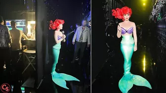 Katy Perry Falls Out of Chair on 'American Idol' While Dressed as Little Mermaid's Ariel - 2022