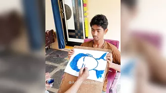 Craziest Live Painting | How To Draw | Boy Drawing | Celebrity Artist | Harrsha Artist