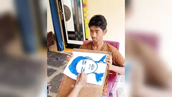 Craziest Live Painting | How To Draw | Boy Drawing | Celebrity Artist | Harrsha Artist