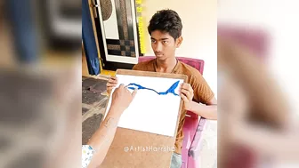 Craziest Live Painting | How To Draw | Boy Drawing | Celebrity Artist | Harrsha Artist