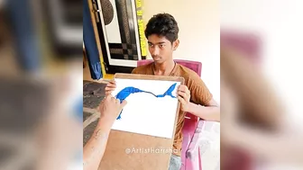 Craziest Live Painting | How To Draw | Boy Drawing | Celebrity Artist | Harrsha Artist