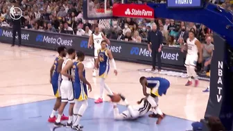 Draymond Ejected! Klay Thompson Game Winner Game 1! 2022 NBA Playoffs Warriors vs Grizzlies