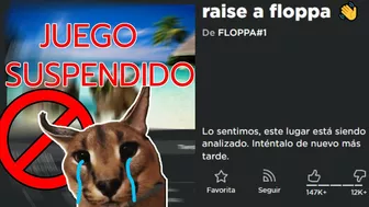 el JUEGO FLOPPA de ROBLOX ha sido SUSPENDIDO..????????