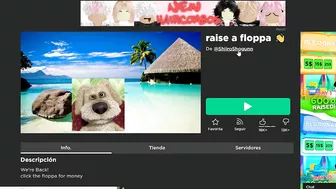 el JUEGO FLOPPA de ROBLOX ha sido SUSPENDIDO..????????