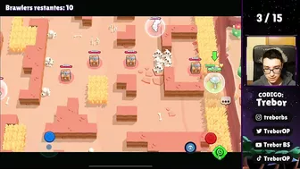 Trebor TRAICIONANDO TEAMS en SUPERVIVENCIA - Brawl Stars