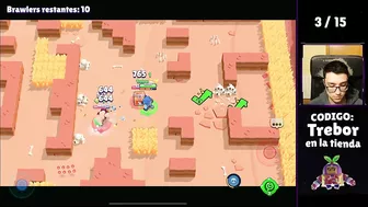 Trebor TRAICIONANDO TEAMS en SUPERVIVENCIA - Brawl Stars