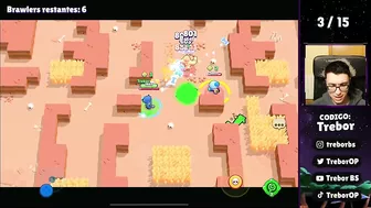 Trebor TRAICIONANDO TEAMS en SUPERVIVENCIA - Brawl Stars