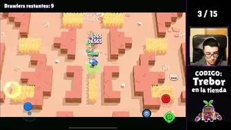 Trebor TRAICIONANDO TEAMS en SUPERVIVENCIA - Brawl Stars