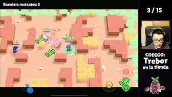 Trebor TRAICIONANDO TEAMS en SUPERVIVENCIA - Brawl Stars