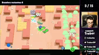 Trebor TRAICIONANDO TEAMS en SUPERVIVENCIA - Brawl Stars