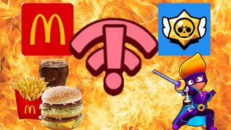 Playing Brawl Stars on McDonald's Wifi