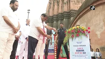 Assam: 'Yoga Utsav' organised in Sivasagar ahead of International Yoga Day