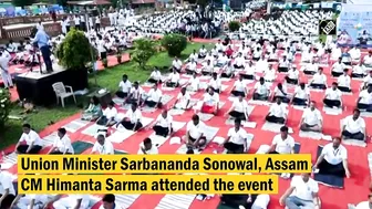 Assam: 'Yoga Utsav' organised in Sivasagar ahead of International Yoga Day