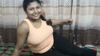 Today my workout time Practice for weight loss - I love Yoga