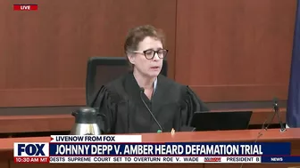 Johnny Depp trial: Judge rejects Amber Heard's demands for dismissal | LiveNOW from FOX