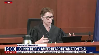 Johnny Depp trial: Judge rejects Amber Heard's demands for dismissal | LiveNOW from FOX