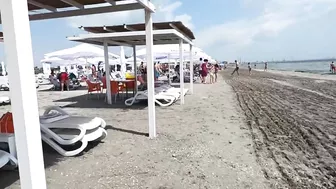 Part 3 Curacao Beach 4K Video Sun Summer Party Fun  Romania Constanta Mamaia Beach