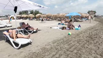 Part 3 Curacao Beach 4K Video Sun Summer Party Fun  Romania Constanta Mamaia Beach