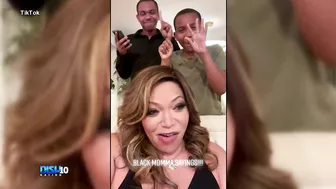 #TishaCampbellMartin Shares a #TikTok of Funny #BlackMommaSayings