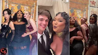 Lizzo With Celebrity Friends at Met Gala 2022