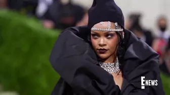 Rihanna HONORED With Marble Statue at Met Gala 2022 | E! News