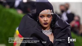 Rihanna HONORED With Marble Statue at Met Gala 2022 | E! News