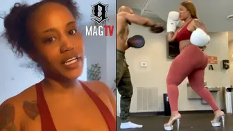 Jhonni Blaze Wants To Box Blac Chyna In Celebrity Match! ????