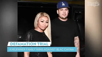 Kardashian-Jenner Family Wins Defamation Trial Against Blac Chyna | PEOPLE