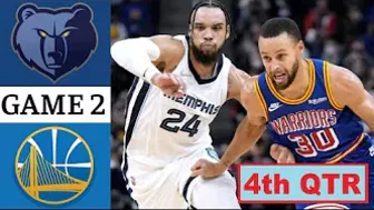 Golden State Warriors vs Memphis Grizzlies Full Highlights 4th Qtr Game 2 | 2022 NBA Playoffs