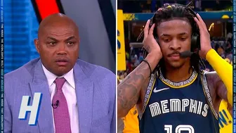 Ja Morant Joins Inside the NBA after Game 2 Win vs Warriors, Postgame Interview ????