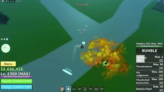 I used aimbot in Bloxfruits