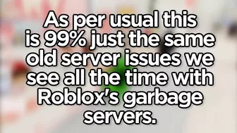 ROBLOX IS DOWN AGAIN!