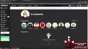 Roblox - Càng Giàu Thì Càng Dễ Gặp Sự Cố!! (Roblox Down)