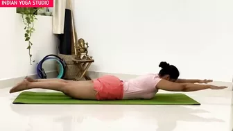 YOGA TWISTING AND BACK FOCUS FLOW | Yoga Girl | INDIAN YOGA STUDIO