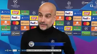 Stunned Pep Guardiola reacts to late Real Madrid comeback against Man City