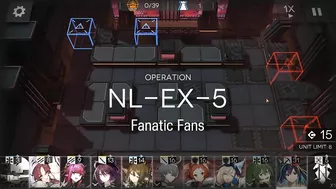 Arknights NL-EX-5 Challenge Mode Guide Low Stars All Stars