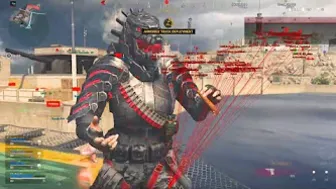 MECHAGODZILLA  finishing move compilation Warzone!