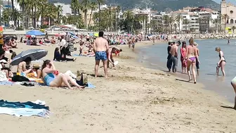 Beach Sitges????????????️Spain beach walk 2022